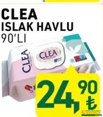 CLEA ISLAK HAVLU 90'LI